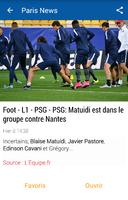 Paris News : Mercato Foot capture d'écran 2