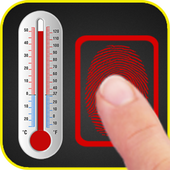 Icona قياس درجة حرارة الجسم Prank
