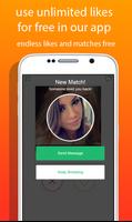 Instadater Hookup Dating App capture d'écran 2