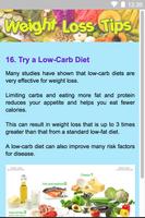 Weight Loss Tips capture d'écran 3