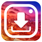 Video downloader for instagram simgesi
