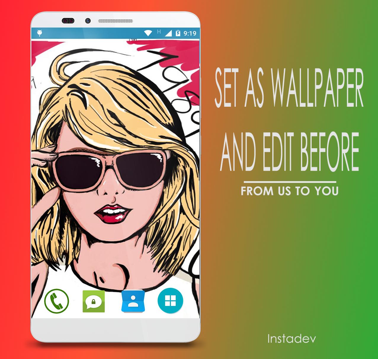 Android 用の Taylor Swift Wallpaper Apk をダウンロード