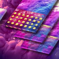 Colorful Cloud Keyboard Theme Screenshot 1