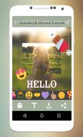 برنامه‌نما Insta Emoji Stickers Camera عکس از صفحه