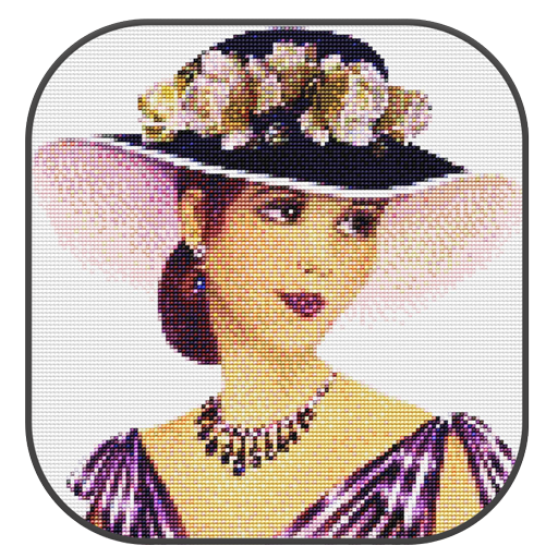 Cross Stitch Photo Effect