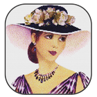 Cross Stitch Photo Effect icon