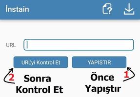 İnstain: Instagram Resim indir Screenshot 1