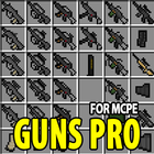 Guns Pro for Minecraft PE icône