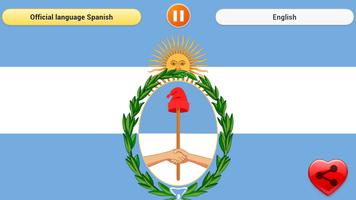 National Anthem of Argentina Plakat