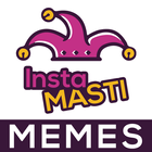 Instamasti: memes, write over image icon