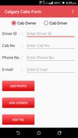 Calgary Cab Driver Form capture d'écran 1