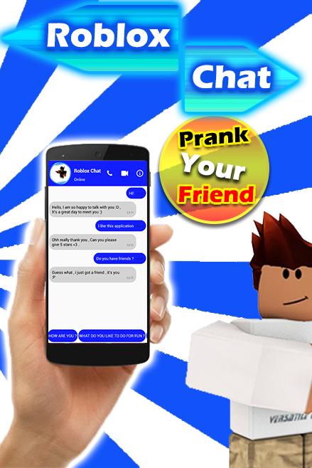 Fake Chat With Roblox For Android Apk Download