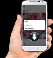 برنامه‌نما تحميل صور تنزيل فيديو من انستقرام عکس از صفحه