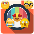 Insta Snap Emoji Photo Sticker icône