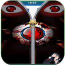 Sharingan Zipper Lock Screen APK