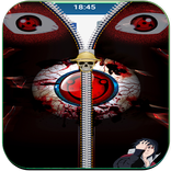 Sharingan Zipper Lock Screen