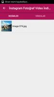 İnsta Fotoğraf Video İndirme capture d'écran 3
