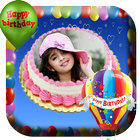 Icona Birthday Cake Photo Frame