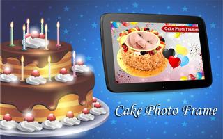 Birthday Cake Photo Frame 스크린샷 1