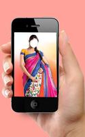 Saree Photo Frame Affiche