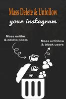 Mass Delete for Instagram الملصق