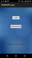 Kirchhoff's Law Calculator الملصق