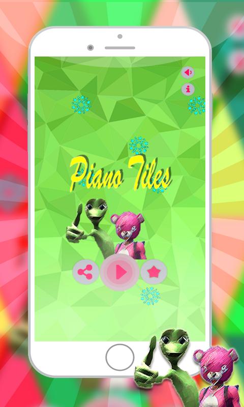 Dame Tu Cosita Fortnite Piano Tiles Dance Game For Android Apk - dame tu cosita fortnite piano tiles dance game poster