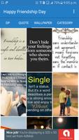 Friendship Status, Quote, Image, Wallpaper offline স্ক্রিনশট 2