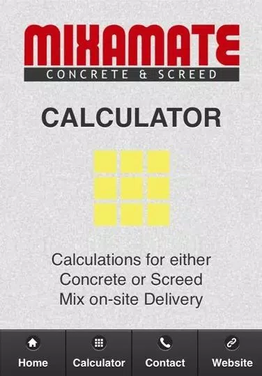 Concrete Calculator Mixamate APK للاندرويد تنزيل