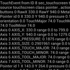 Input events logger icono