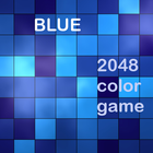 BLUE - Color 2048 Puzzle Game icône