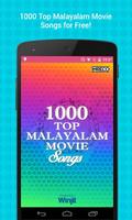 1000 Top Malayalam Movie Songs Poster