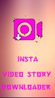 insta video story downloader Affiche