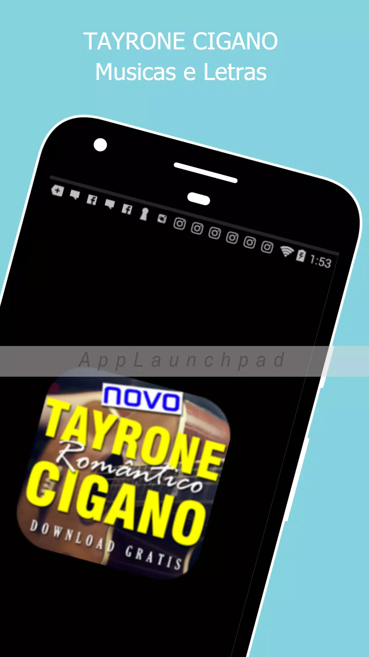 TAYRONE CIGANO 2018 sua musica novo palco mp3 APK pour Android Télécharger