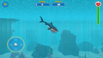 Shark Attack Simulator 3D-poster