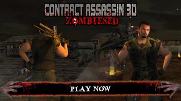 Contract Assassin 3D - Zombies Affiche