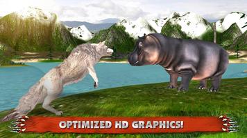 Wolf Simulator 3D captura de pantalla 3