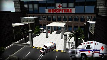 Ambulance Emergency Driver 3D تصوير الشاشة 1