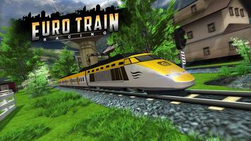 Euro Train Racing 3D capture d'écran 2