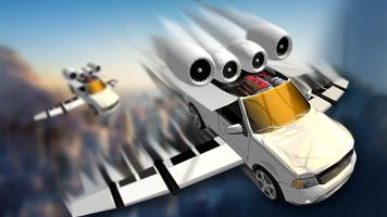 Flying Car Simulator 2017 تصوير الشاشة 2