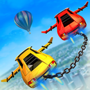 Impossible Flying Chained Car Games APK