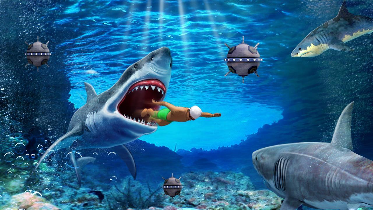 Shark return. Shark Hunter игра. Акула картина. Мобильная игра про акулу. Компьютерная игра про акул.