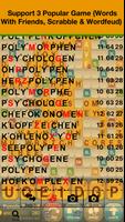 Deutsche Word Cheat for WWF Scrabble Wordfeud Plakat