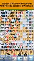 Français Scrabble WWF Wordfeud Cheat پوسٹر