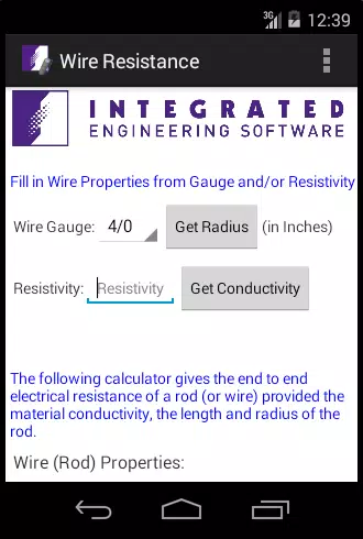 Wire Resistance Calculator APK for Android Download