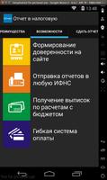 Отчет в налоговую инспекцию screenshot 1