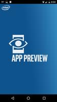 Intel® App Preview الملصق