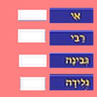 Learn Hebrew: spelling 0.3 Plakat