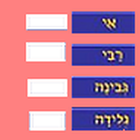 Hebrew Spelling 0.1 Zeichen