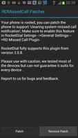 RD Missed Call Plugin スクリーンショット 1